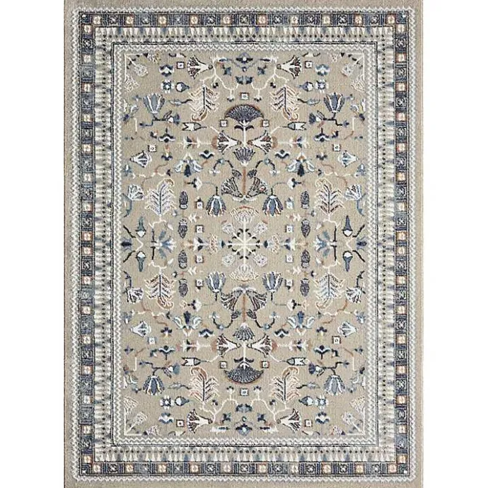 Online Kirklands Home Vista Blue Beige Area Rug, 7x9