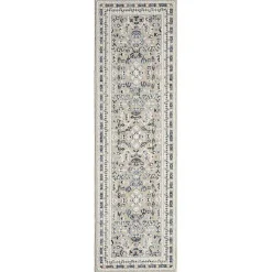 Outlet Kirklands Home Vista Blue Beige Runner, 2x7