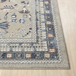 Outlet Kirklands Home Vista Blue Beige Runner, 2x7