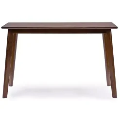 Outlet Kirklands Home Walnut and Black Mid-Century 5-pc. Dining Set