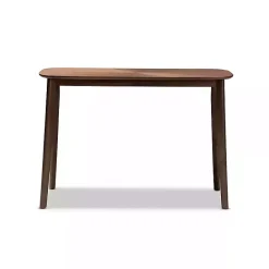 Clearance Kirklands Home Walnut Wood Frame Splayed Legs Console Brown