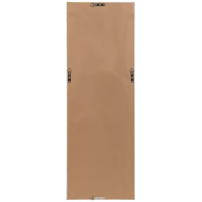 New Kirklands Home Walnut Evans Wood Panel Wall Mirror