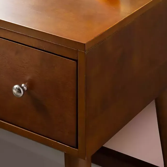 Online Kirklands Home Walnut Viola Flip-Top 2-pc. Vanity Set Brown