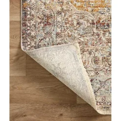 Discount Kirklands Home Warm Neutral Lucca Area Rug, 6x9