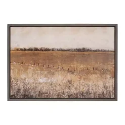 Clearance Kirklands Home Warm Rustic Landscape Framed Art Print Brown