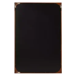 Kirklands Home Warm Walnut Rounded Rectangle Wall Mirror