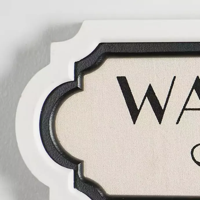 Online Kirklands Home Wash Your Cares Away Wall Plaque