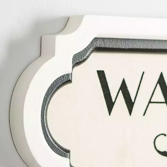 Online Kirklands Home Wash Your Cares Away Wall Plaque