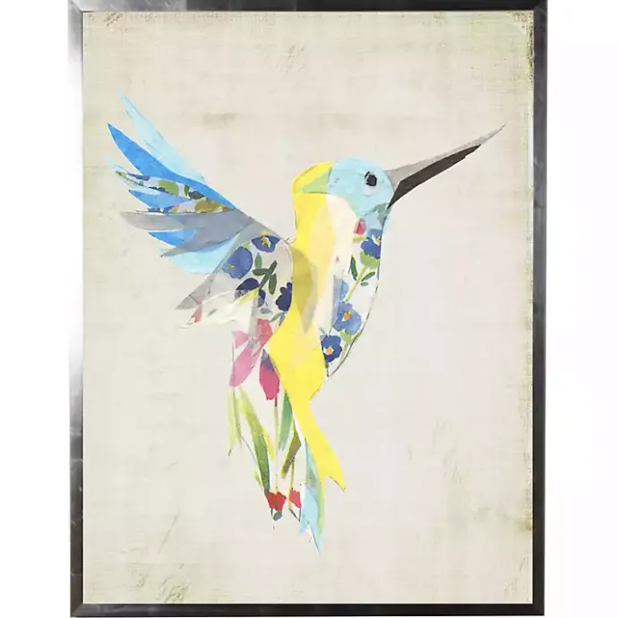 Hot Kirklands Home Watercolor Hummingbird Framed Art Print Multi