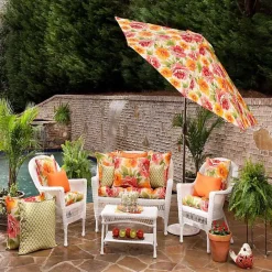 Hot Kirklands Home Watercolor Primrose Lumbar Pillows, Set of 2