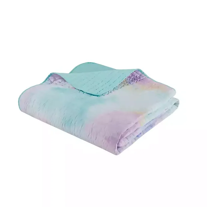 Outlet Kirklands Home Watercolor Tie-Dye 4-pc. Full/Queen Quilt Set