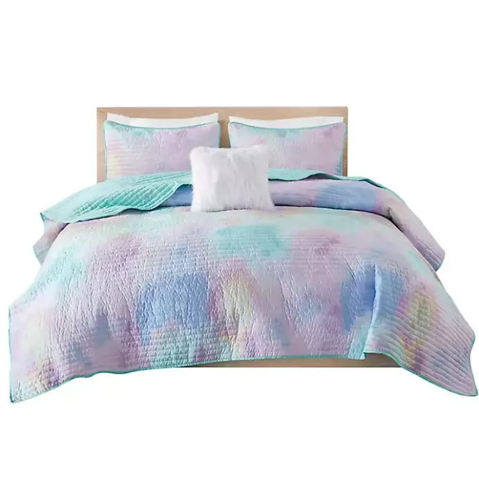 Outlet Kirklands Home Watercolor Tie-Dye 3-pc. Twin/Twin XL Quilt Set