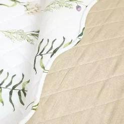 New Kirklands Home Watercolor Wildflower 3-pc. King Quilt Set