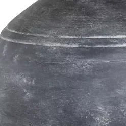 Outlet Kirklands Home Weathered Black Ceramic Rhys Table Lamp White