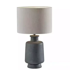 Hot Kirklands Home Weathered Stone Jug Table Lamp Tan