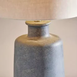 Hot Kirklands Home Weathered Stone Jug Table Lamp Tan
