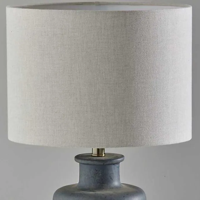 Hot Kirklands Home Weathered Stone Jug Table Lamp Tan