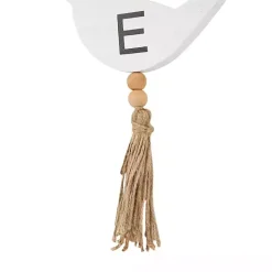 Outlet Kirklands Home Welcome Bird Shaped Wood Wall Sign