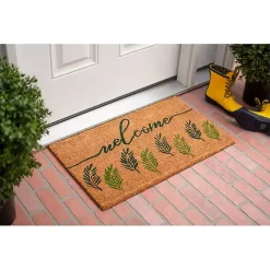 Kirklands Home Welcome Fern Doormat