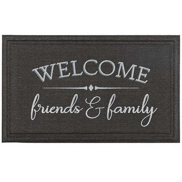 Kirklands Home Welcome Friends and Family Doormat