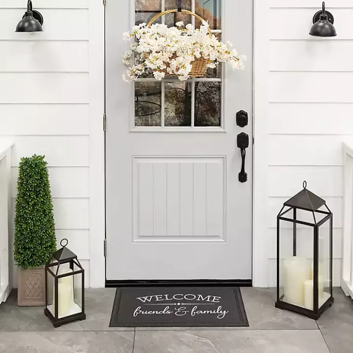 Kirklands Home Welcome Friends and Family Doormat
