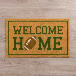 Outlet Kirklands Home Welcome Home Football Doormat