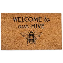 Discount Kirklands Home Welcome to Our Hive Doormat