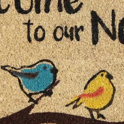 New Kirklands Home Welcome to Our Nest Coir Doormat