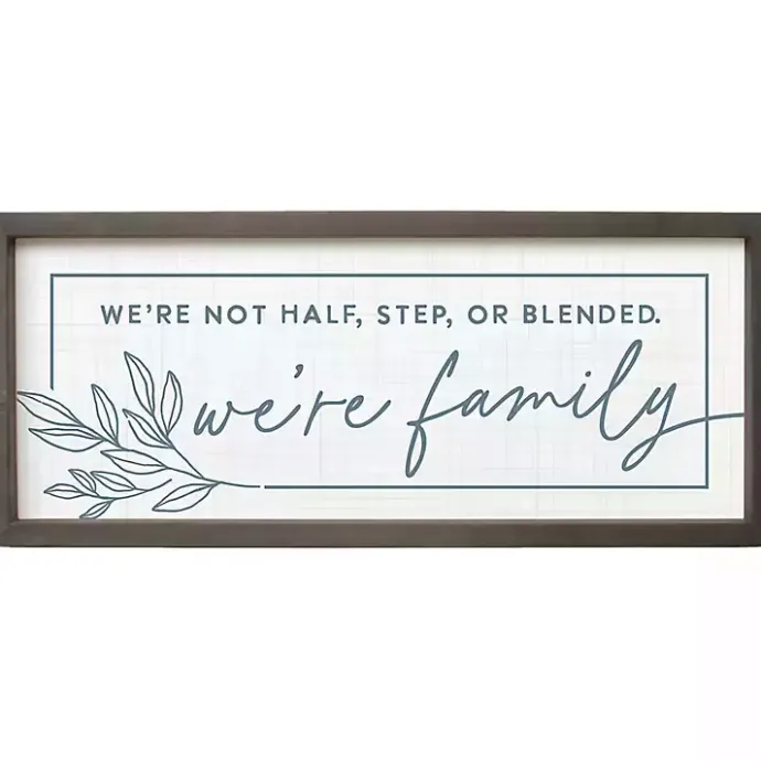 Clearance Kirklands Home We're Family Wall Plaque