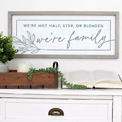 Clearance Kirklands Home We're Family Wall Plaque