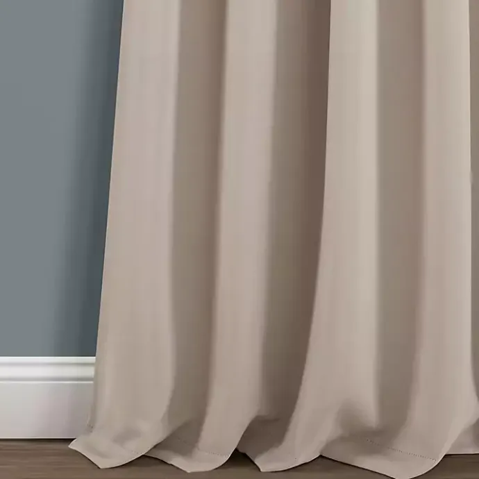 Best Kirklands Home Wheat Knotted Curtain Panel Set, 95 in. Tan