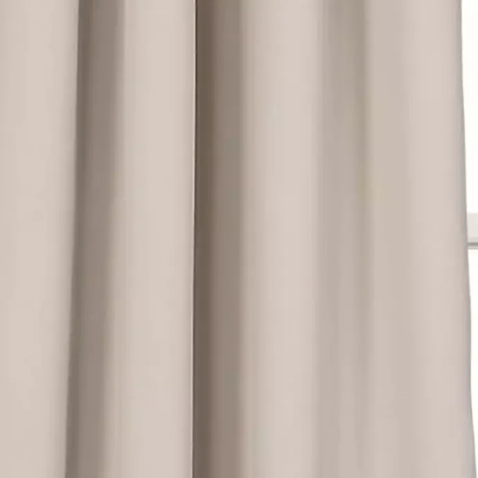 Outlet Kirklands Home Wheat Lush Insulated Curtain Panel Set, 108 in. Tan
