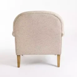 Hot Kirklands Home Wheat Tufted Chair & Ottoman Set Tan