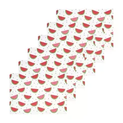 Clearance Kirklands Home Whimsical Watermelon Placemats, Set of 6