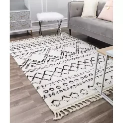 Outlet Kirklands Home Whisper White Moon Accent Rug, 2x8