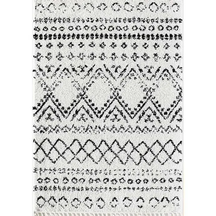 Kirklands Home Whisper White Moon Area Rug, 5x7
