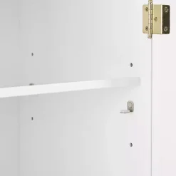 Best Kirklands Home & Gold Storage Cabinet White