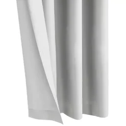Kirklands Home Alpine Blackout Curtain Panel, 84 in. White