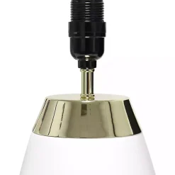 Hot Kirklands Home and Metallic Gold 4-Touch Table Lamp White