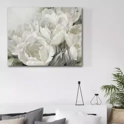 Discount Kirklands Home White Angelique Tulips Canvas Art Print, 40x30 in.