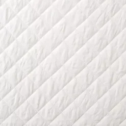Outlet Kirklands Home Ava Diamond 3-pc. Oversized King Quilt Set White