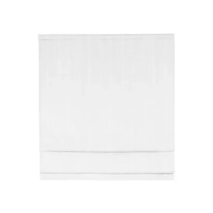 Sale Kirklands Home Basketweave Cordless Roman Shade, 27 in. White