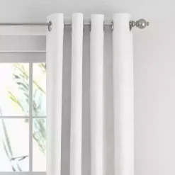 Sale Kirklands Home Blackout Curtains, 84 in. White