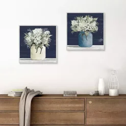 Best Kirklands Home White Blossom Bouquet 2-pc. Framed Wall Art Set