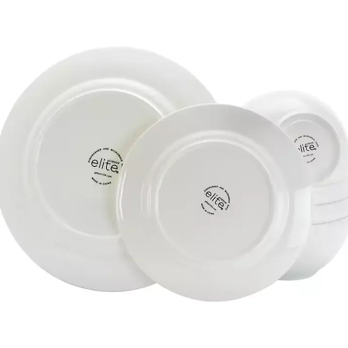 Best Kirklands Home Bone China 16-pc. Dinnerware Set White