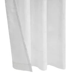 Kirklands Home Boucle Sheer Single Curtain Panel, 108 in. White
