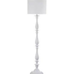 Kirklands Home Candlestick Bessie Floor Lamp White