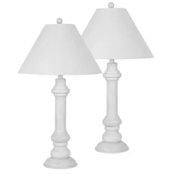 Hot Kirklands Home Coastal Ariel Table Lamps, Set of 2 White