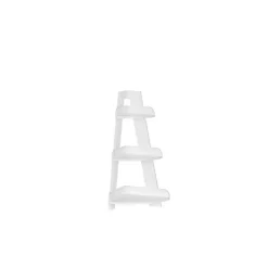 New Kirklands Home White Corner Ladder Shelf