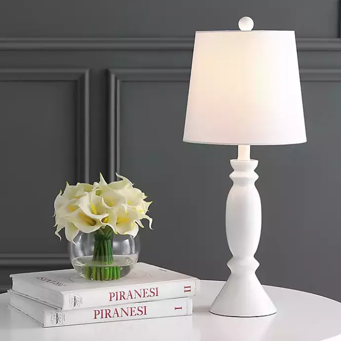 Clearance Kirklands Home Curve Table Lamp White
